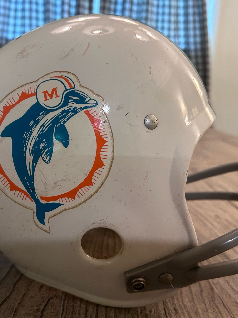 Vintage Miami Dolphins Football Helmet